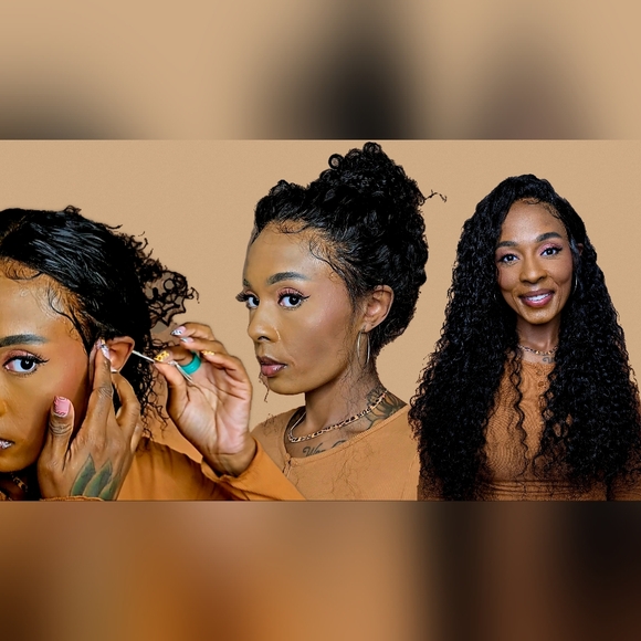 Hair | 24 Inch Water Wave Drawstring Wig | Poshmark